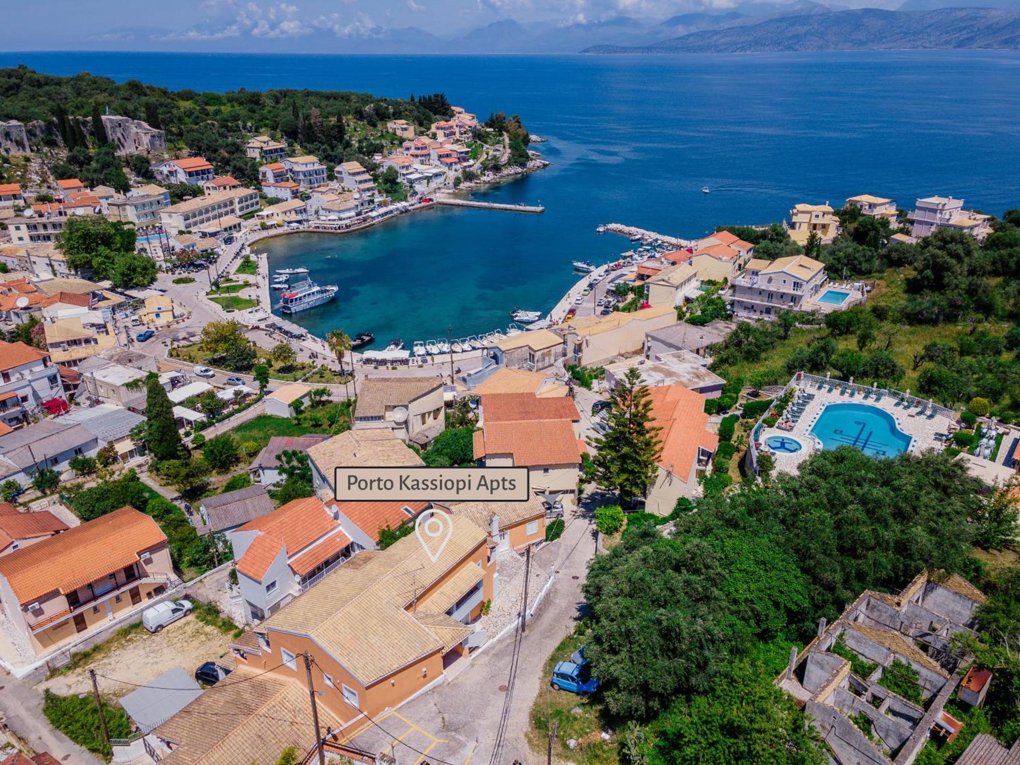 Porto Kassiopi Apartments Kültér fotó